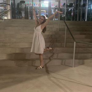 White summer dress